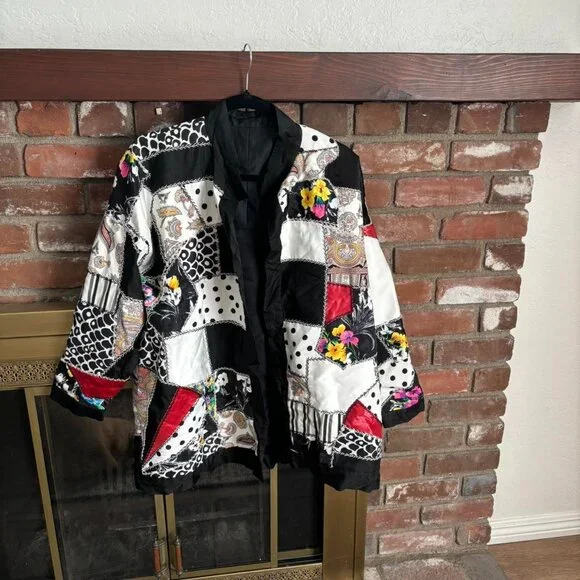 Reversible patchwork jacket - Picture 1 of 5